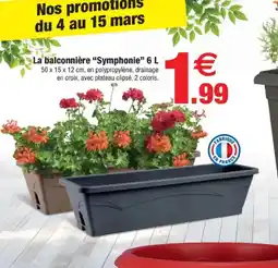 Bazarland La balconnière Symphonie offre