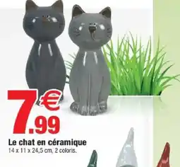Bazarland Le chat en céramique offre