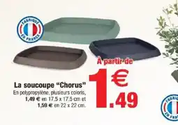 Bazarland La soucoupe Chorus offre