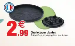 Bazarland Chariot pour plantes offre