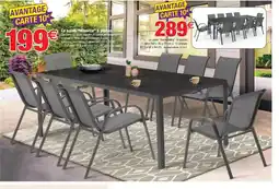 Bazarland Le salon Minorca 8 places offre