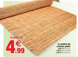 Bazarland Le paillon de roseaux pelés offre