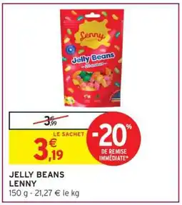 Intermarché JELLY BEANS LENNY offre