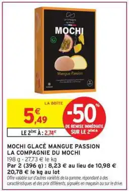 Intermarché MOCHI GLACÉ MANGUE PASSION offre