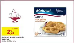 Intermarché OIGNONS RINGS SURGELÉS MAHESO offre