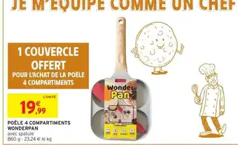 POÊLE 4 COMPARTIMENTS WONDERPAN