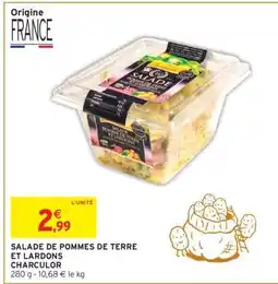 Intermarché SALADE DE POMMES DE TERRE ET LARDONS CHARCULOR offre