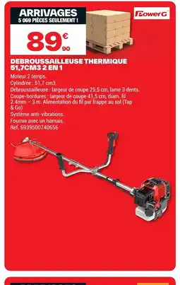 Brico Dépôt Debroussailleuse thermique offre