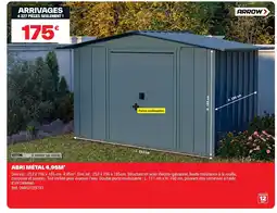 Brico Dépôt Abri métal offre