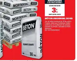 Brico Dépôt BÉTON Universel offre