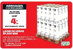 Brico Dépôt Laine de verre offre