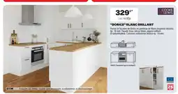 Brico Dépôt COOKE LEWIS Dorice blanc brillant offre