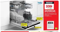 Brico Dépôt BEKO Lave vaisselle 14c encastrable offre
