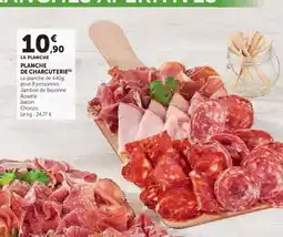Super U Planche de charcuterie offre
