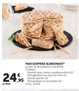 Super U Pain surprise scandinave offre