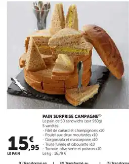 Super U Pain surprise campagne offre
