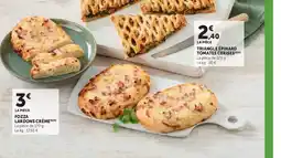 Super U Fozza lardons crème offre