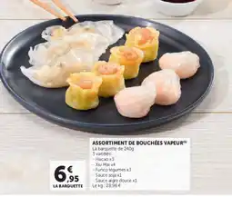Super U Assortiment de bouchées vapeur offre
