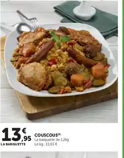 Super U Couscous offre