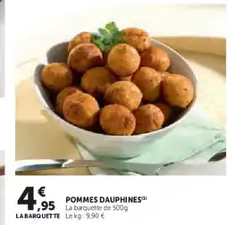 Super U Pommes dauphines offre