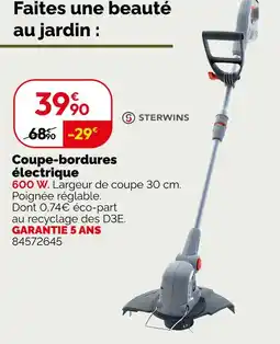 Weldom Sterwins coupe-bordures électrique offre
