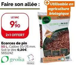 Weldom Geolia écorces de pin offre