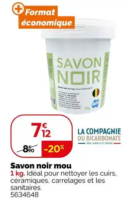 Weldom Savon noir mou offre