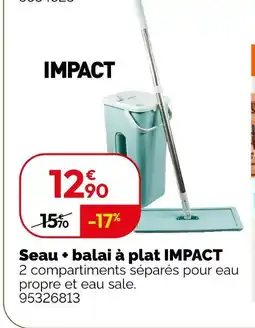 Weldom Impact seau + balai à plat offre