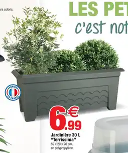 Bazarland Jardinière 30 l terrissima offre