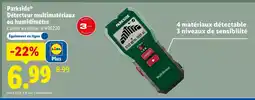 Lidl Parkside détecteur multimatériaux ou humidimètre offre