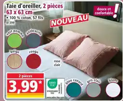 Norma Taie d’oreiller offre