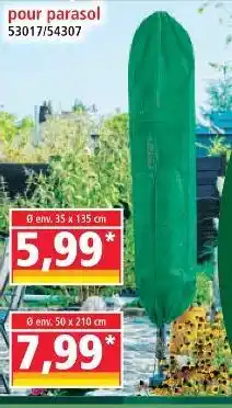 Norma Housse pour parasol offre