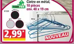 Norma Toptex cintre en métal offre