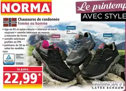 Norma Chaussures de randonnée femme ou homme offre