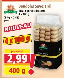 Norma Boudoirs savoardi offre