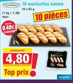 Norma Poulaillon moricettes nature offre