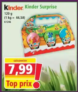 Norma Kinder kinder surprise offre
