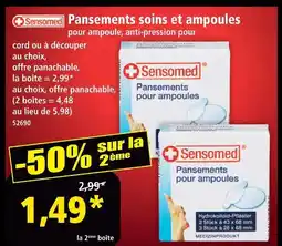 Norma Sensomed pansements soins et ampoules offre