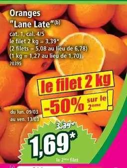 Norma Oranges lane late offre