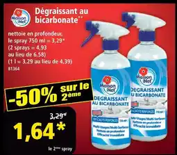 Norma Maison net dégraissant au bicarbonate offre