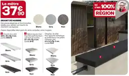 Gedimat Couvre-mur plat offre