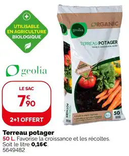 Weldom Geoli terreau potager offre