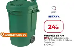 Weldom Eda poubelle de rue offre