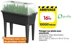 Weldom Geoli potager sur pieds avec couvercle offre