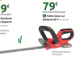 Mr Bricolage Inventiv taille-haies sur batterie 20 v offre