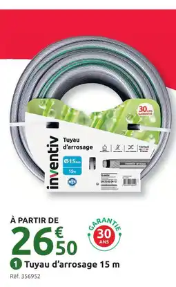 Mr Bricolage Inventiv tuyau d'arrosage 15 m offre