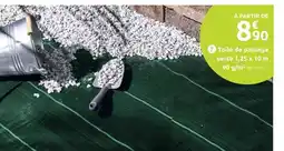 Mr Bricolage Toile de paillage verte offre