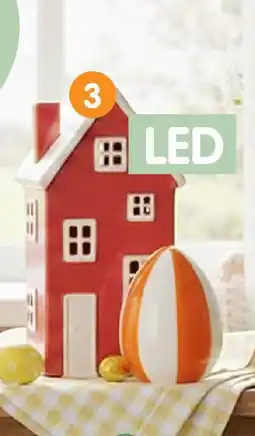 b&m Maison en céramique avec led offre