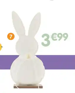 b&m Lapin en tissu offre