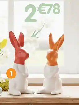 b&m Lapin déco en céramique offre
